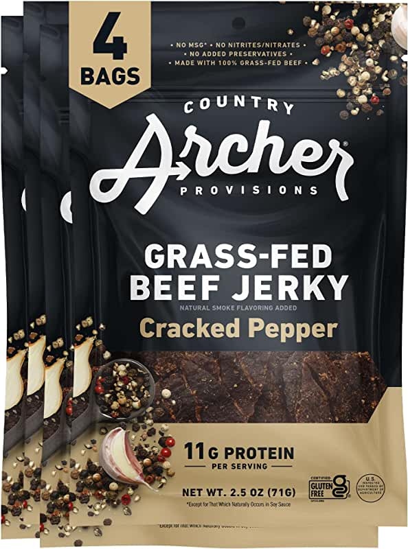 Pay-It-Forward 4-pack grass fed Beef Jerky